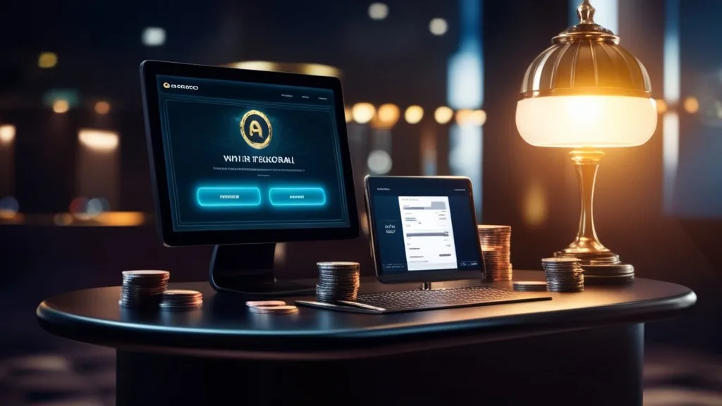 Schermo di cassa con controlli di verifica e richiesta di prelievo